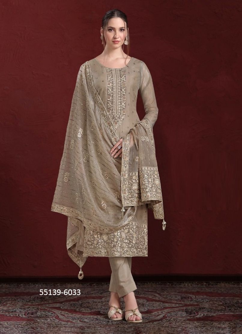AVIVA - CATALOG # 55139 (SET OF 5 SEMI-STITCHED SUITS)