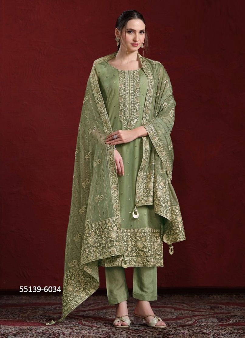 AVIVA - CATALOG # 55139 (SET OF 5 SEMI-STITCHED SUITS)