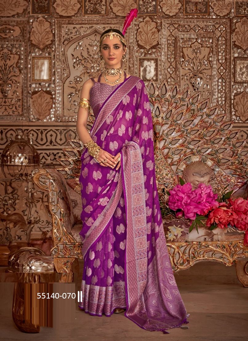 UPANYAAS - CATALOG # 55140 (SET OF 6 SAREES)