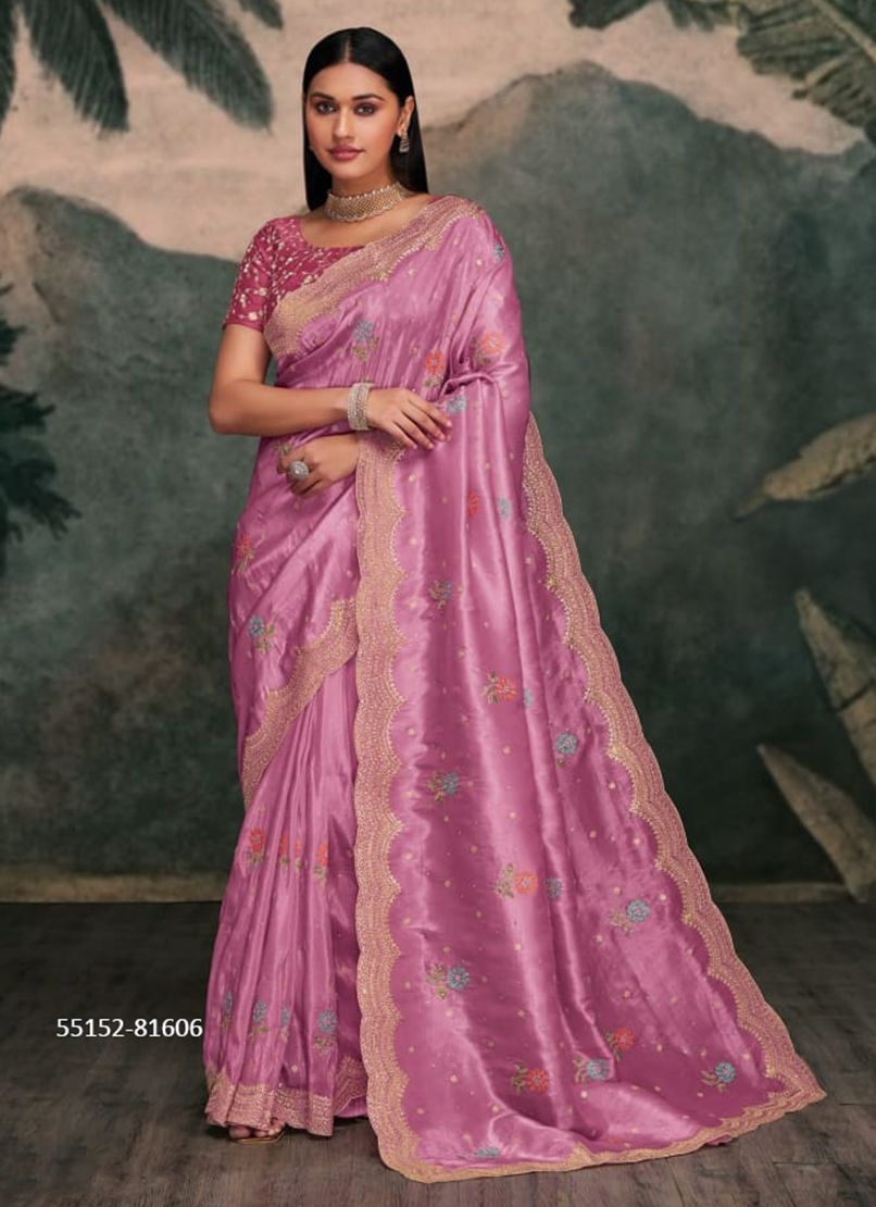 ZARI - CATALOG # 55152 (SET OF 8 SAREES)