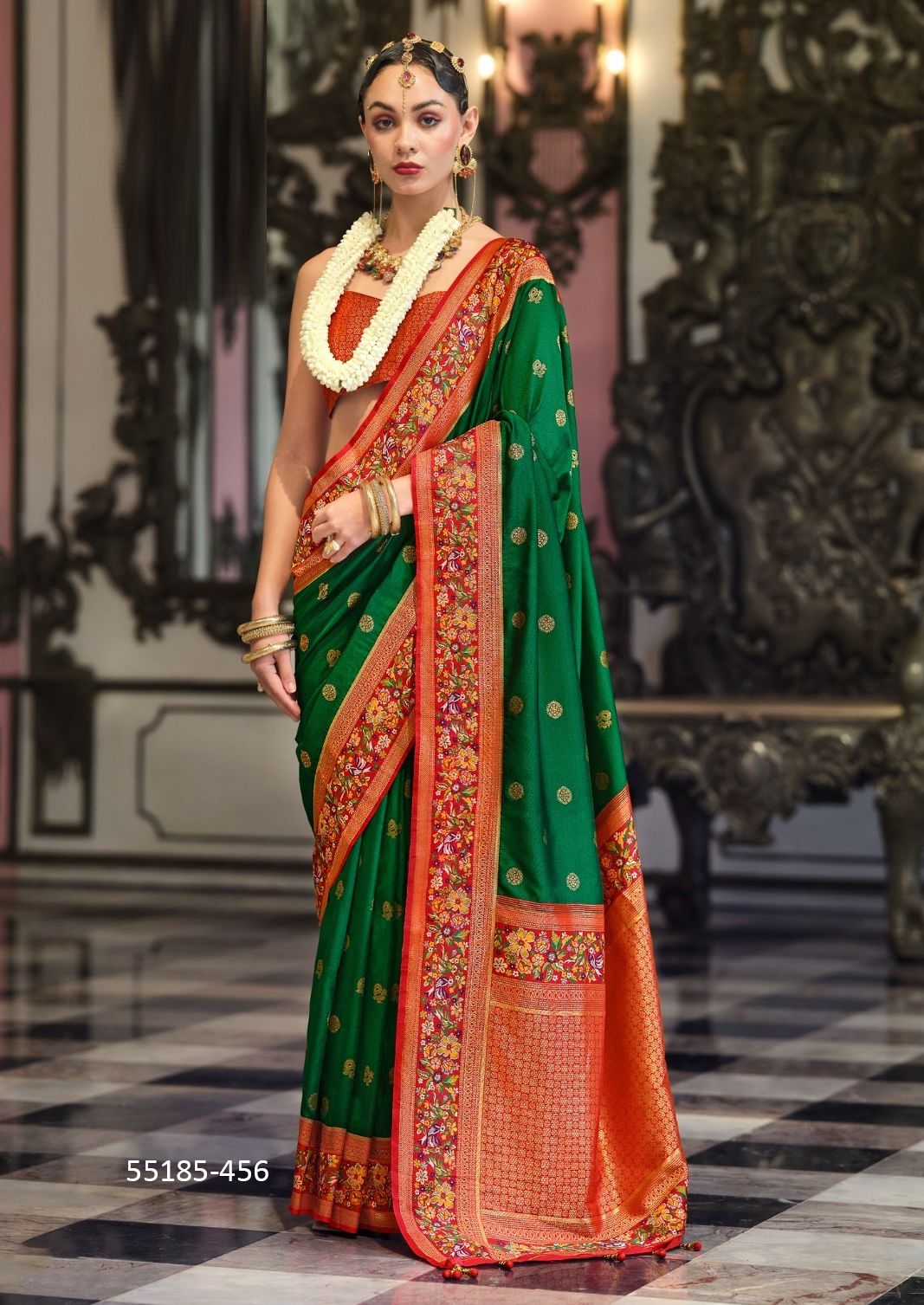 MAITRI - CATALOG # 55185 (SET OF 9 SAREES) MAITRI - CATALOG # 55185 (SET OF 9 SAREES)