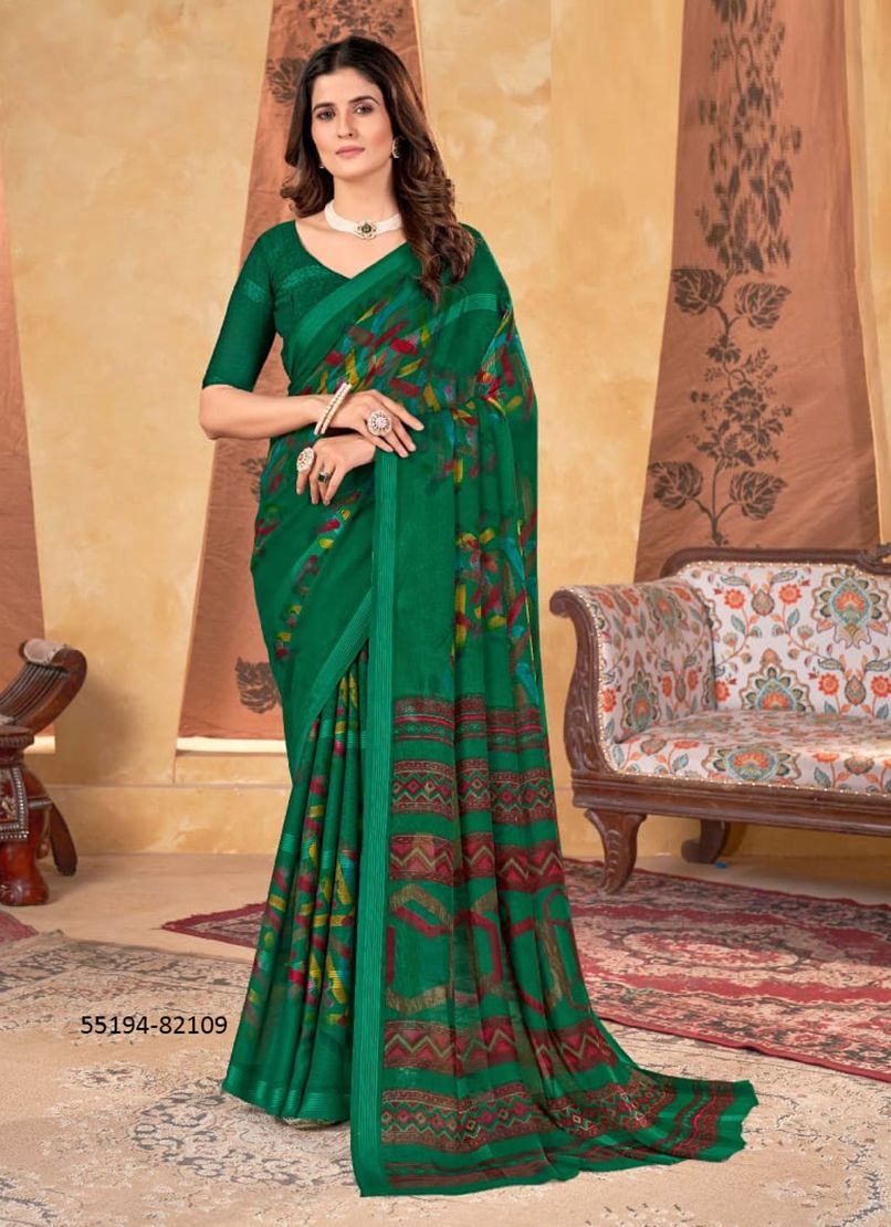 MADHAVI 2 - CATALOG # 55194 (SET OF 9 SAREES)