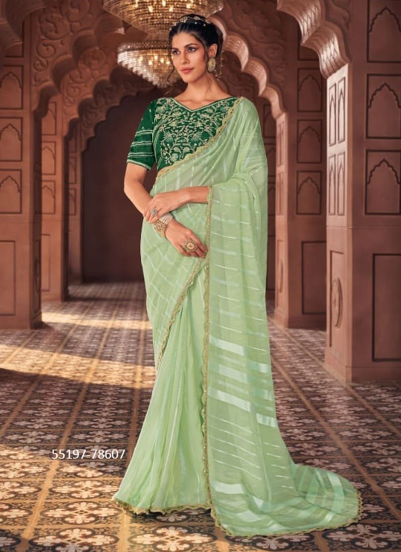 INDRANI - CATALOG # 55197 (SET OF 8 SAREES) INDRANI - CATALOG # 55197 (SET OF 8 SAREES)
