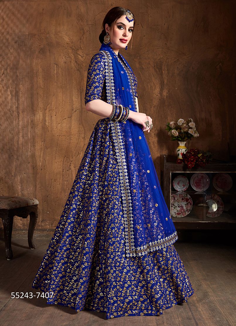 CULTURAL 1 - CATALOG # 55243 (SET OF 17 LEHENGAS (SEMI-STITCHED)) CULTURAL 1 - CATALOG # 55243 (SET OF 17 LEHENGAS (SEMI-STITCHED))