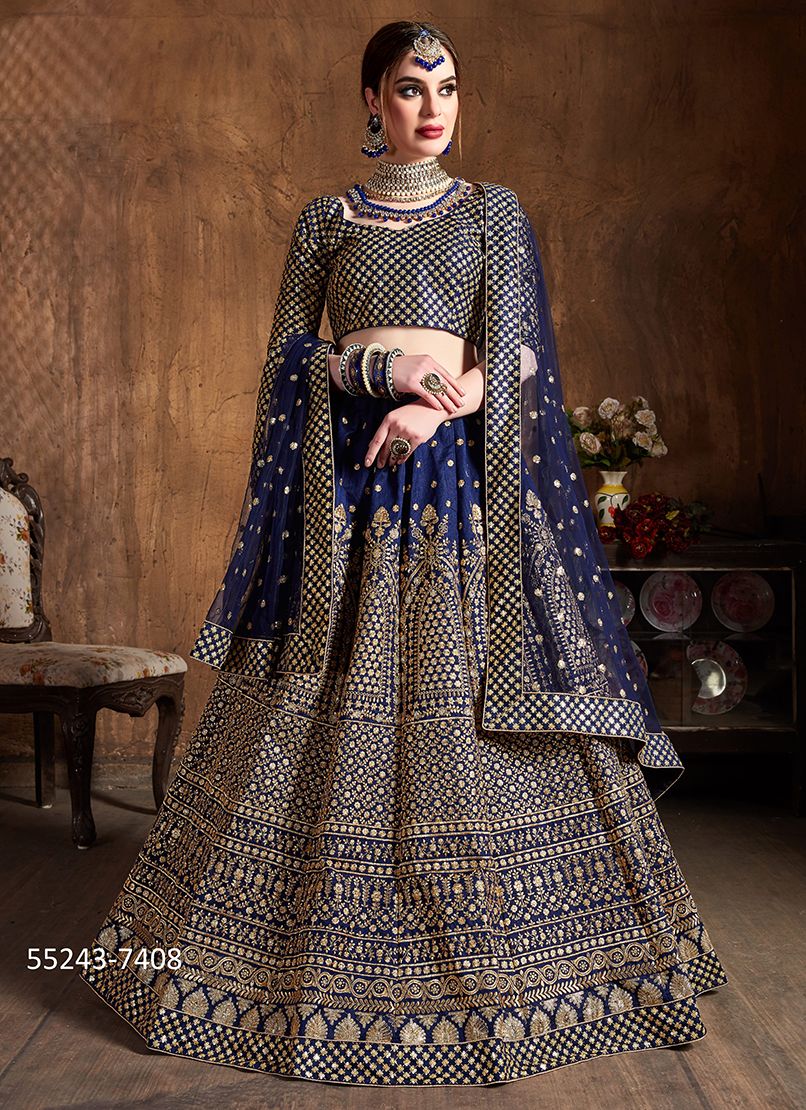 CULTURAL 1 - CATALOG # 55243 (SET OF 17 LEHENGAS (SEMI-STITCHED)) CULTURAL 1 - CATALOG # 55243 (SET OF 17 LEHENGAS (SEMI-STITCHED))