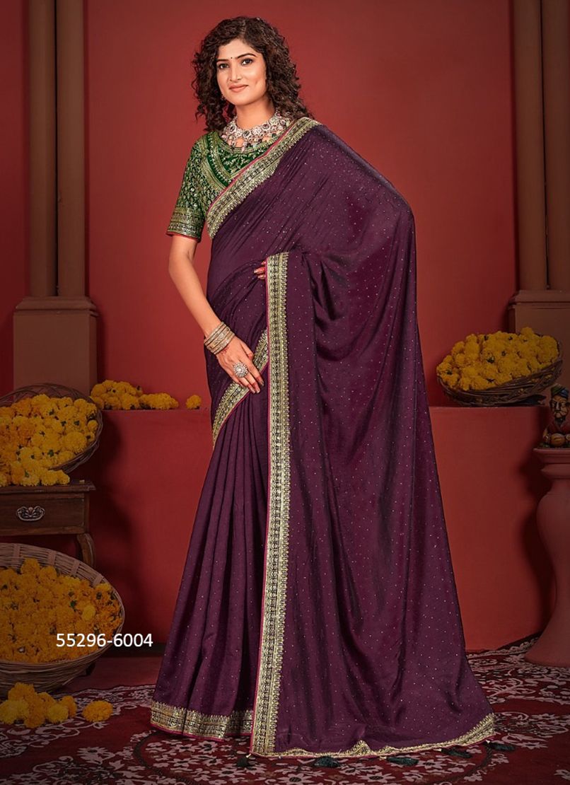 AVIKYA - CATALOG # 55296 (SET OF 10 SAREES)
