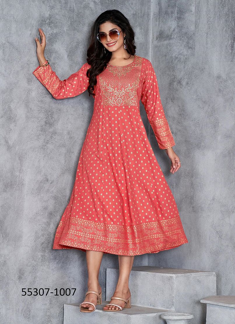 WOMANIYA PLUS 1 - CATALOG # 55307 (SET OF 8 READYMADE KURTIS) WOMANIYA PLUS 1 - CATALOG # 55307 (SET OF 8 READYMADE KURTIS)