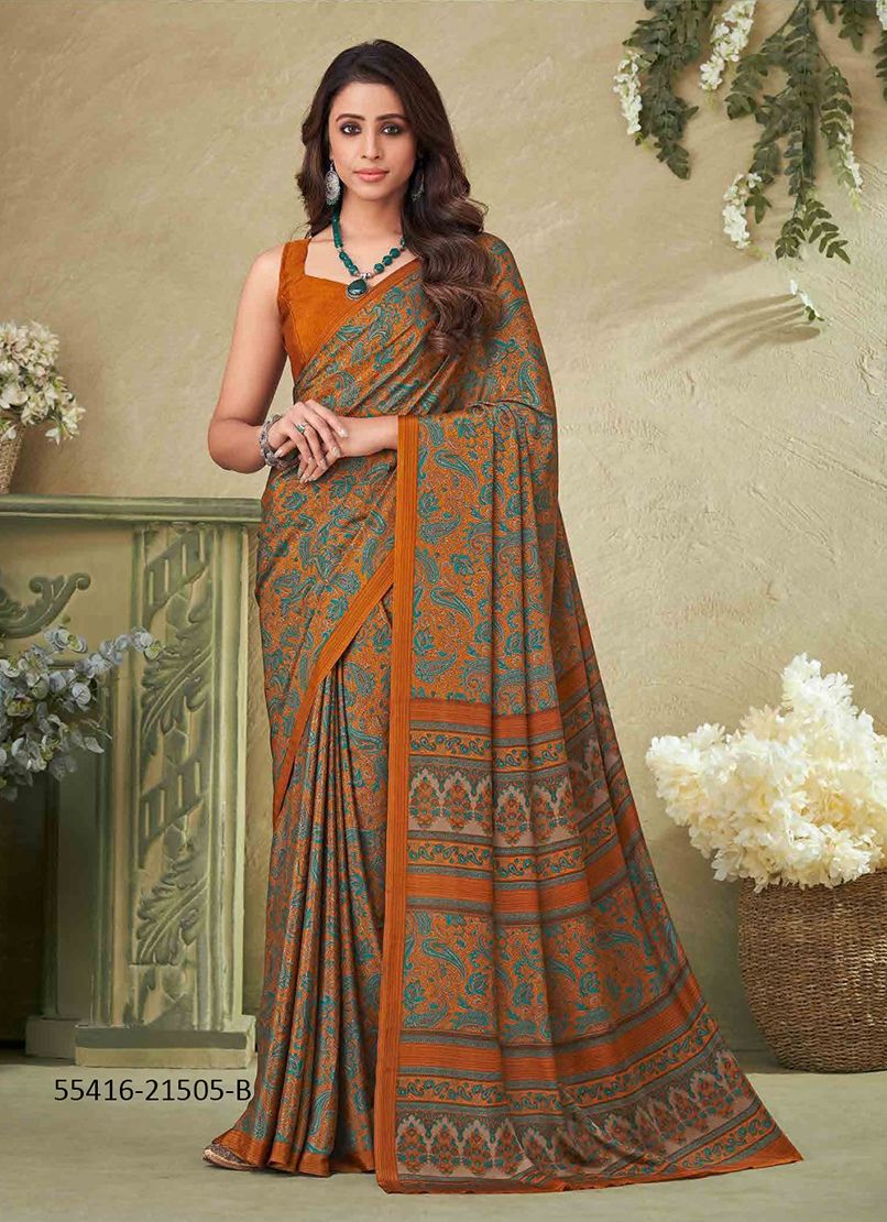 VIVANTA SILK 16 - CATALOG # 55416 (SET OF 11 SAREES) VIVANTA SILK 16 - CATALOG # 55416 (SET OF 11 SAREES)