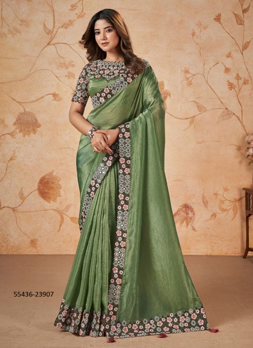 DAKSHIKA - CATALOG # 55436 (SET OF 7 SAREES)