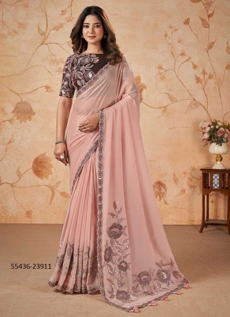 DAKSHIKA - CATALOG # 55436 (SET OF 7 SAREES)