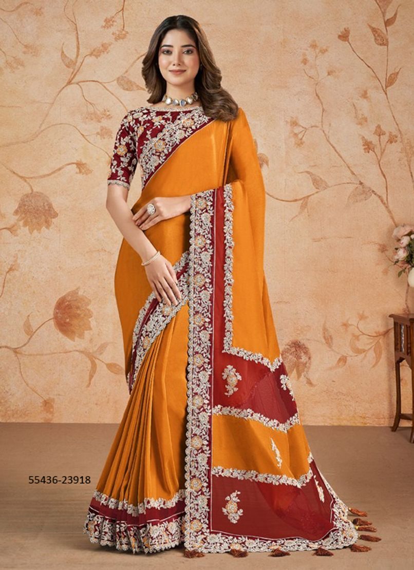 DAKSHIKA - CATALOG # 55436 (SET OF 7 SAREES)