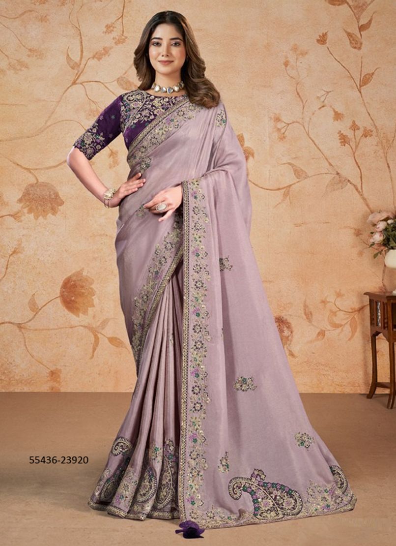 DAKSHIKA - CATALOG # 55436 (SET OF 7 SAREES)