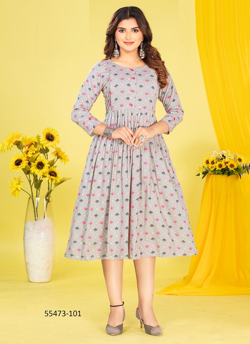 EKTA - CATALOG # 55473 (SET OF 6 READYMADE KURTIS) EKTA - CATALOG # 55473 (SET OF 6 READYMADE KURTIS)