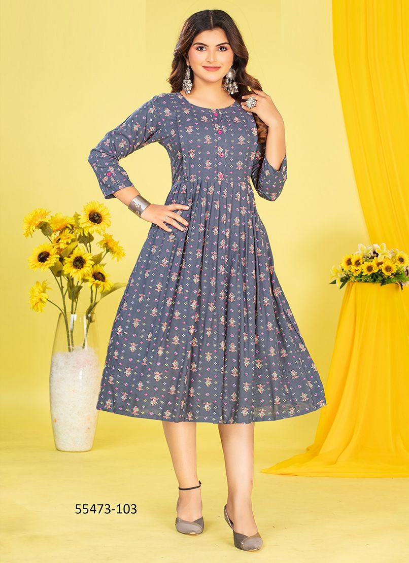EKTA - CATALOG # 55473 (SET OF 6 READYMADE KURTIS) EKTA - CATALOG # 55473 (SET OF 6 READYMADE KURTIS)