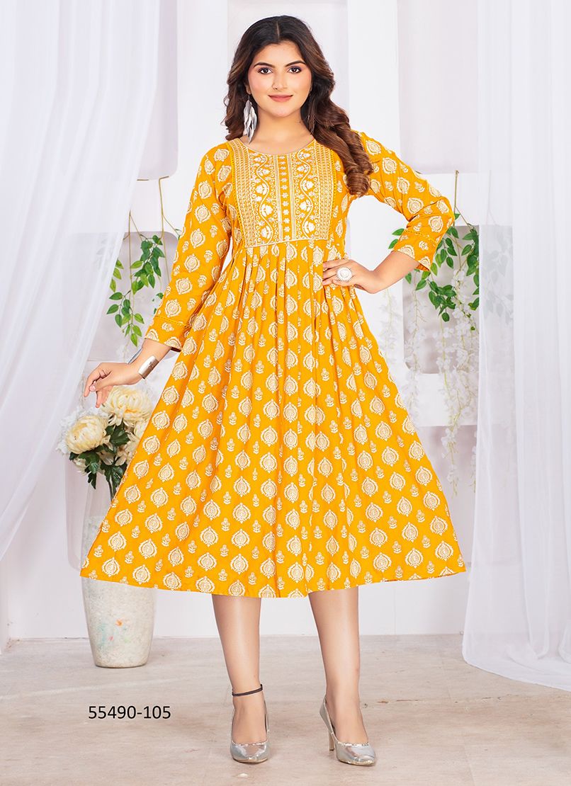 HASMEENA - CATALOG # 55490 (SET OF 6 READYMADE KURTIS) HASMEENA - CATALOG # 55490 (SET OF 6 READYMADE KURTIS)