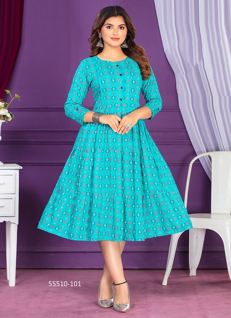 EVANKA - CATALOG # 55510 (SET OF 6 READYMADE KURTIS) EVANKA - CATALOG # 55510 (SET OF 6 READYMADE KURTIS)