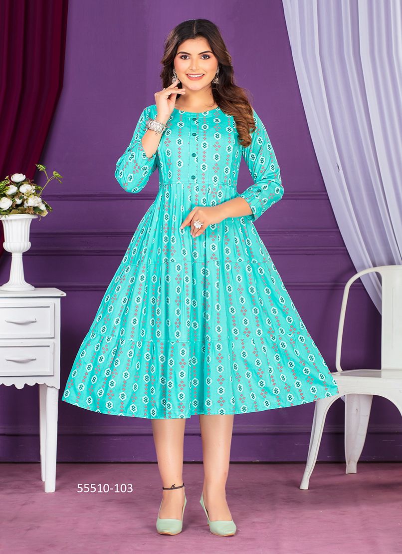 EVANKA - CATALOG # 55510 (SET OF 6 READYMADE KURTIS) EVANKA - CATALOG # 55510 (SET OF 6 READYMADE KURTIS)