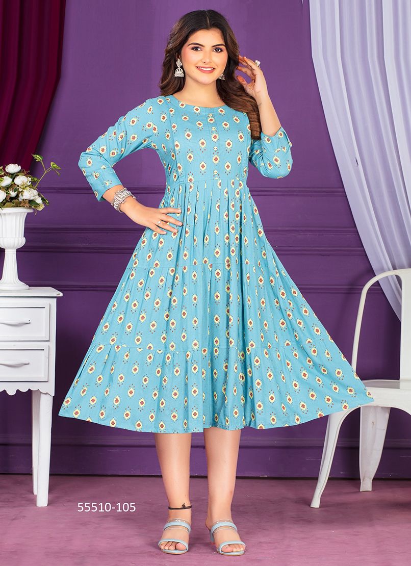 EVANKA - CATALOG # 55510 (SET OF 6 READYMADE KURTIS) EVANKA - CATALOG # 55510 (SET OF 6 READYMADE KURTIS)