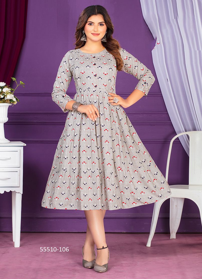 EVANKA - CATALOG # 55510 (SET OF 6 READYMADE KURTIS) EVANKA - CATALOG # 55510 (SET OF 6 READYMADE KURTIS)