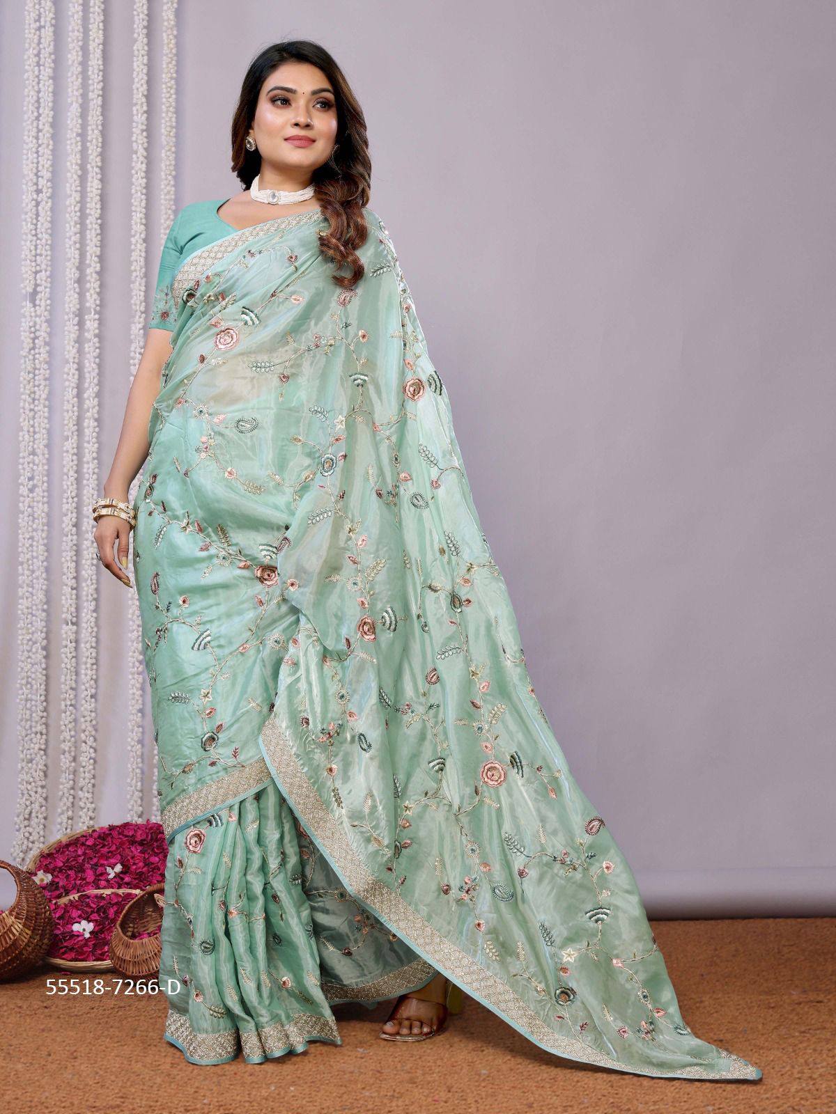 KAKSHA 1 - CATALOG # 55518 (SET OF 15 SAREES)