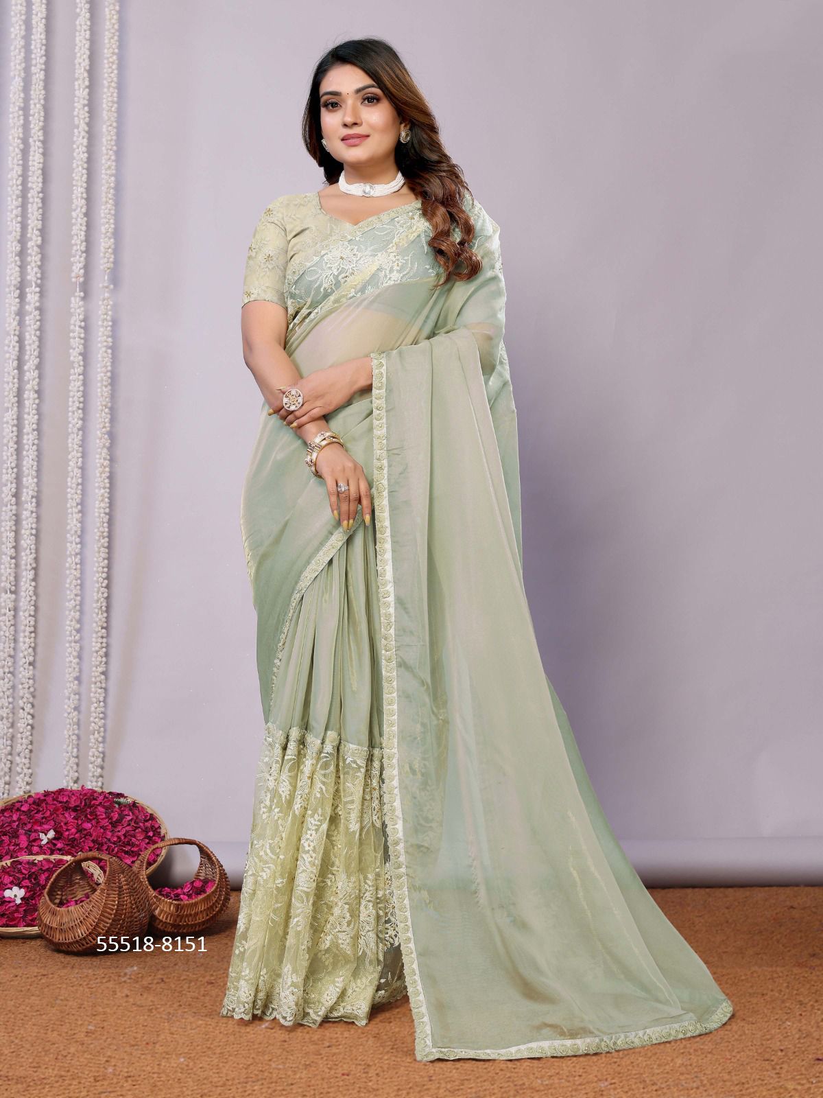 KAKSHA 1 - CATALOG # 55518 (SET OF 15 SAREES)