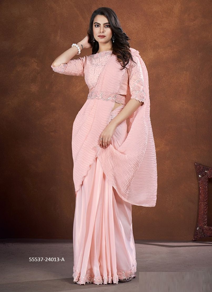 SAHA SAKI - CATALOG # 55537 (SET OF 7 SAREES) SAHA SAKI - CATALOG # 55537 (SET OF 7 SAREES)