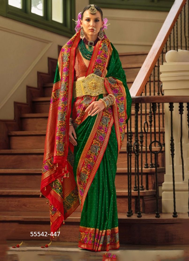 AMAYA - CATALOG # 55542 (SET OF 6 SAREES)