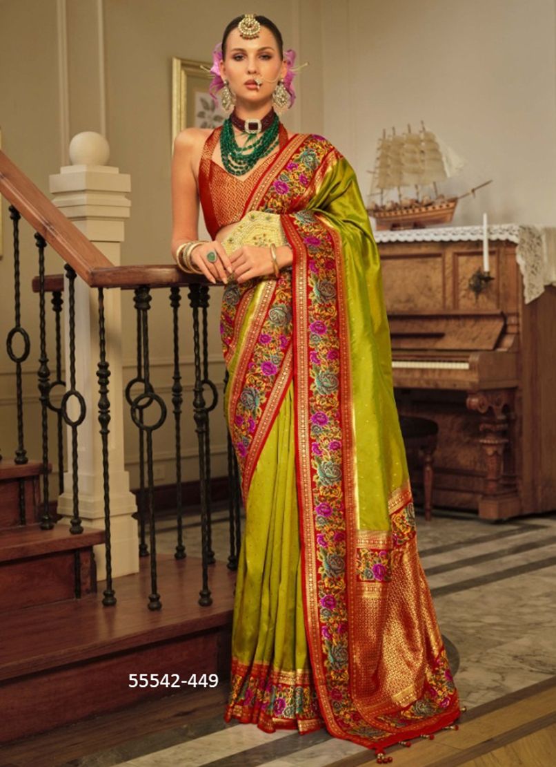 AMAYA - CATALOG # 55542 (SET OF 6 SAREES)
