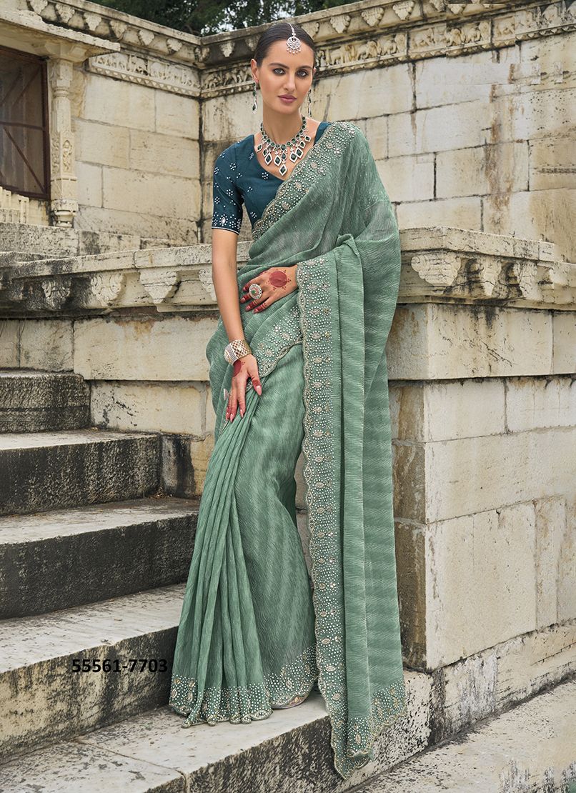 SERIES 7701-7711 - CATALOG # 55561 (SET OF 11 SAREES)