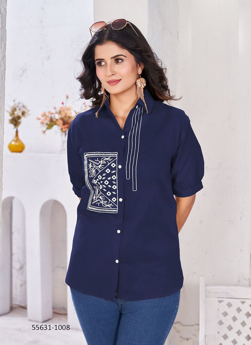 NATHALIA - CATALOG # 55631 (SET OF 8 READYMADE KURTIS) NATHALIA - CATALOG # 55631 (SET OF 8 READYMADE KURTIS)