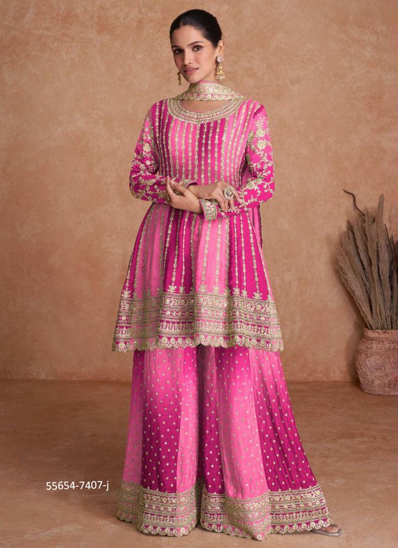 VAANI 2 - CATALOG # 55654 (SET OF 8 READYMADE SUITS)