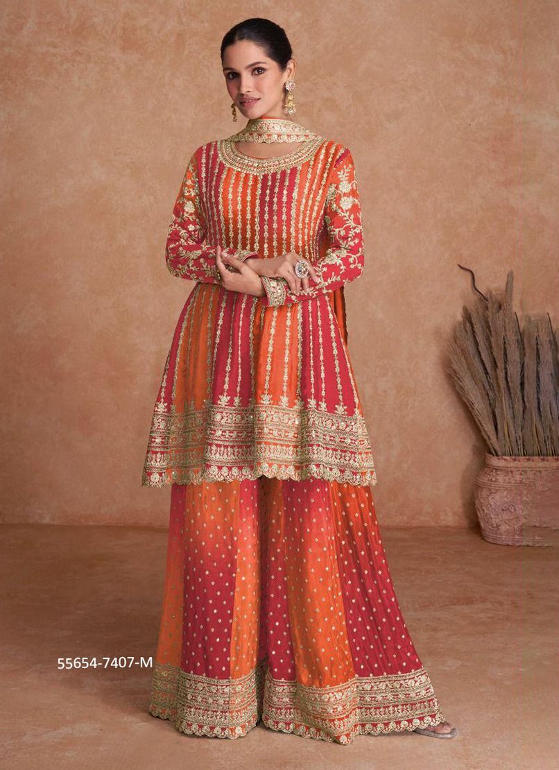 VAANI 2 - CATALOG # 55654 (SET OF 8 READYMADE SUITS)