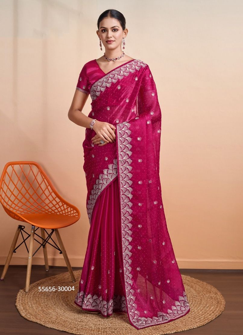 GLINT GALA - CATALOG # 55656 (SET OF 4 SAREES) GLINT GALA - CATALOG # 55656 (SET OF 4 SAREES)