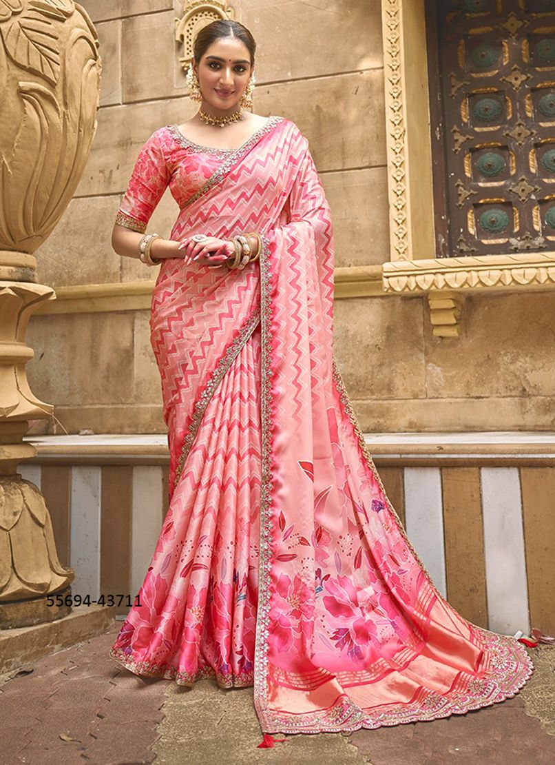 GAJARI - CATALOG # 55694 (SET OF 14 SAREES)