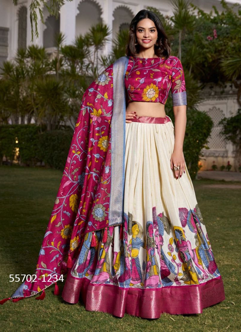 JASPREET - CATALOG # 55702 (SET OF 4 LEHENGAS (SEMI-STITCHED)) JASPREET - CATALOG # 55702 (SET OF 4 LEHENGAS (SEMI-STITCHED))