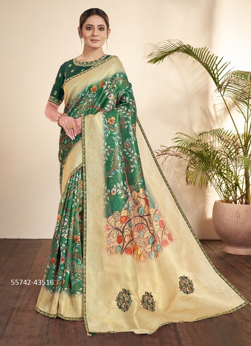 NIRVI - CATALOG # 55742 (SET OF 7 SAREES)