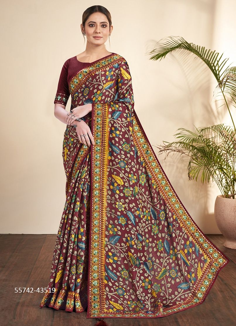NIRVI - CATALOG # 55742 (SET OF 7 SAREES)