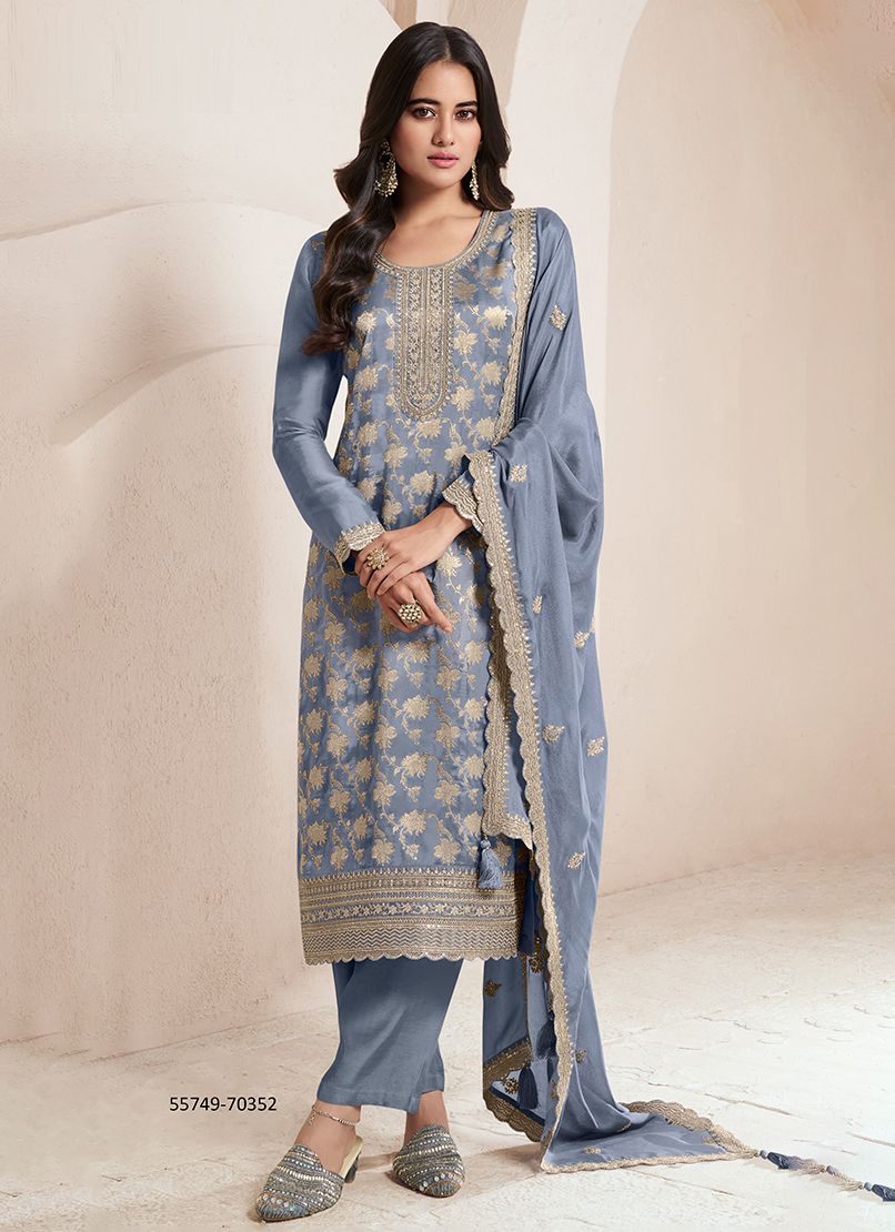 SILKY 4 - CATALOG # 55749 (SET OF 6 SEMI-STITCHED SUITS)
