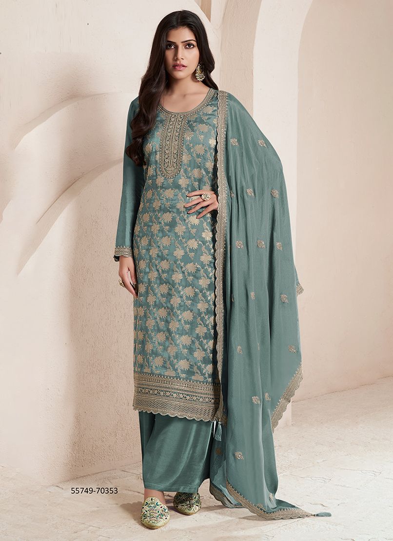 SILKY 4 - CATALOG # 55749 (SET OF 6 SEMI-STITCHED SUITS)