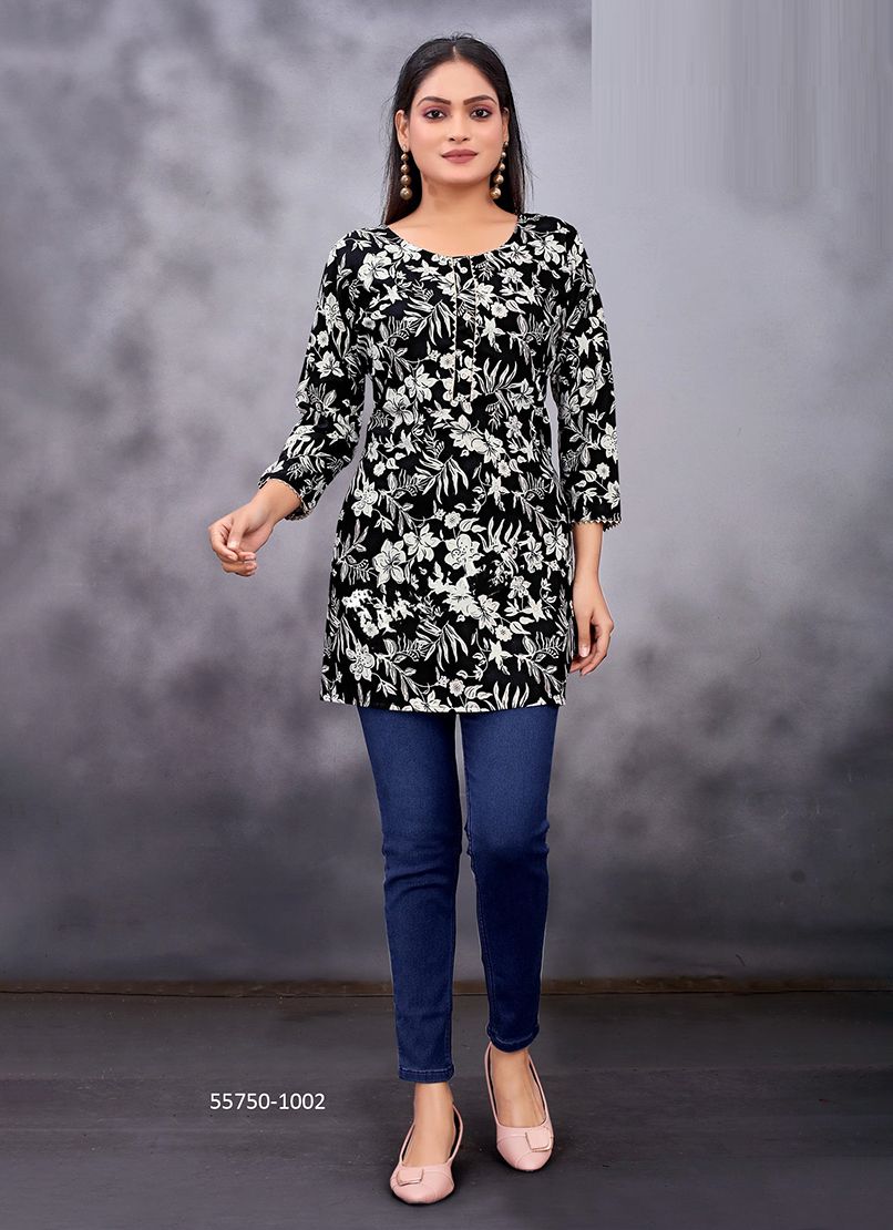 SERIES 1001-1004 - CATALOG # 55750 (SET OF 4 READYMADE KURTIS)