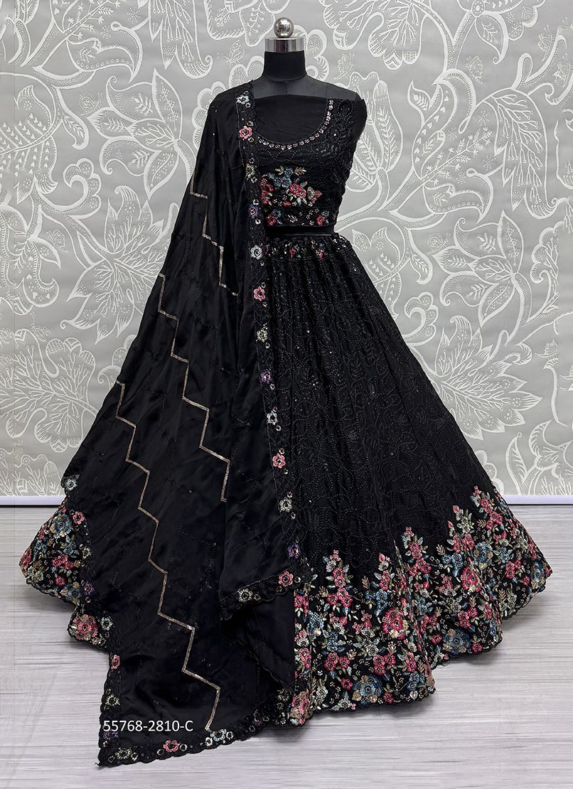 SERIES 2809-2812 - CATALOG # 55768 (SET OF 12 LEHENGAS (SEMI-STITCHED)) SERIES 2809-2812 - CATALOG # 55768 (SET OF 12 LEHENGAS (SEMI-STITCHED))