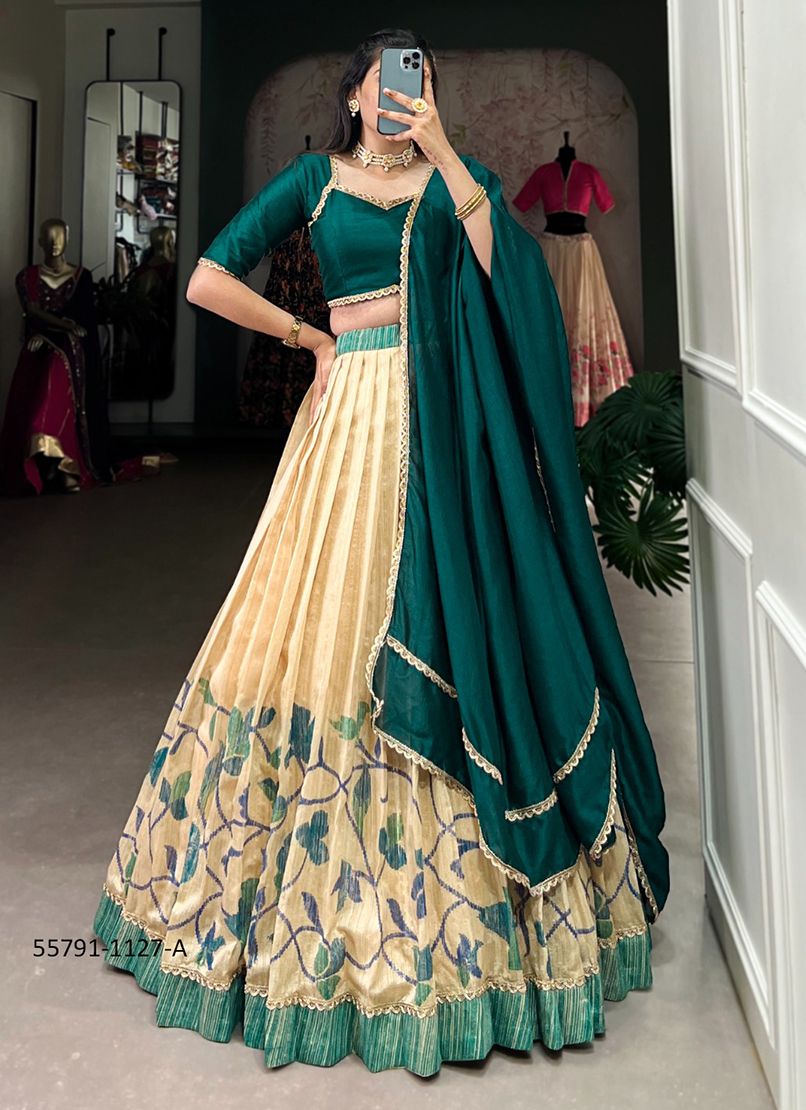 SERIES 1127 - CATALOG # 55791 (SET OF 4 READYMADE LEHENGAS) SERIES 1127 - CATALOG # 55791 (SET OF 4 READYMADE LEHENGAS)