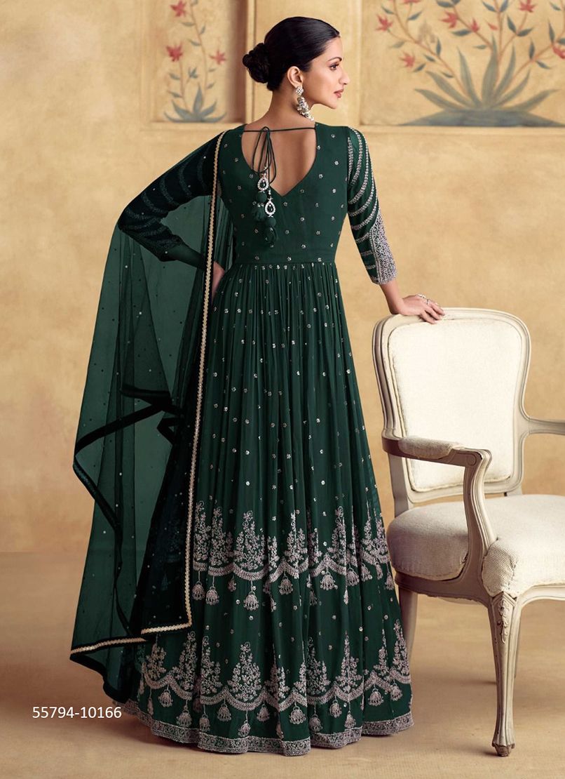 ALFAAZ GOLD - CATALOG # 55794 (SET OF 3 READYMADE GOWNS)