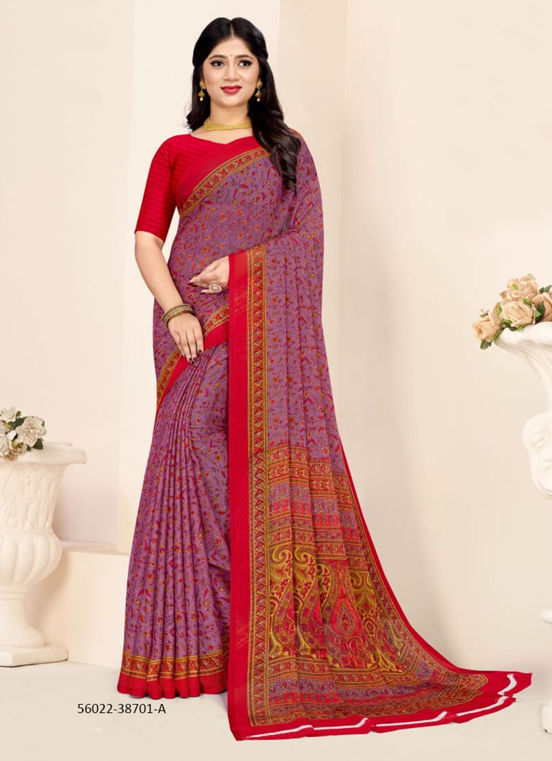 STAR CHIFFON 180 - CATALOG # 56022 (SET OF 12 SAREES) STAR CHIFFON 180 - CATALOG # 56022 (SET OF 12 SAREES)