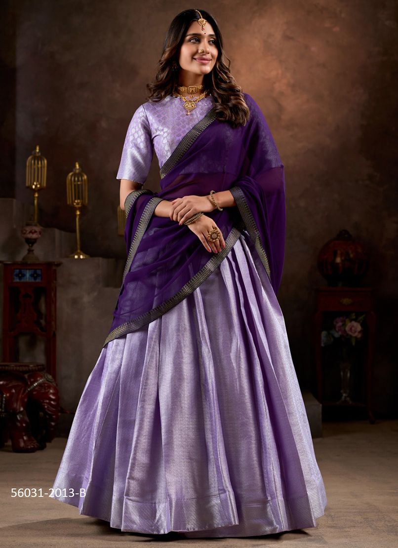 LAVANYA - CATALOG # 56031 (SET OF 2 READYMADE LEHENGAS)