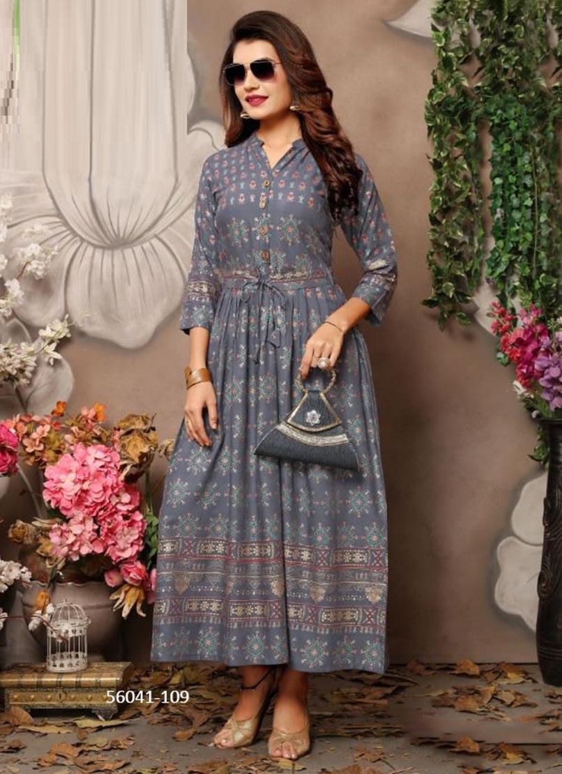 WALKWAY 1 - CATALOG # 56041 (SET OF 9 READYMADE KURTIS)
