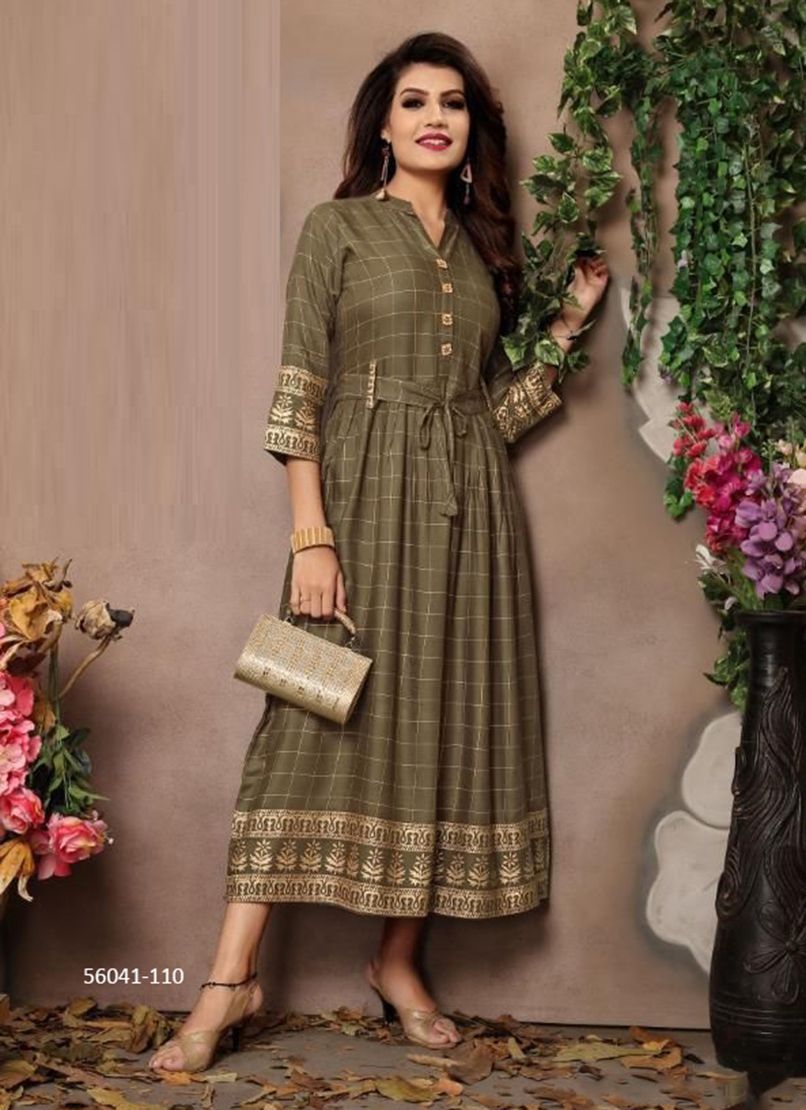 WALKWAY 1 - CATALOG # 56041 (SET OF 9 READYMADE KURTIS)