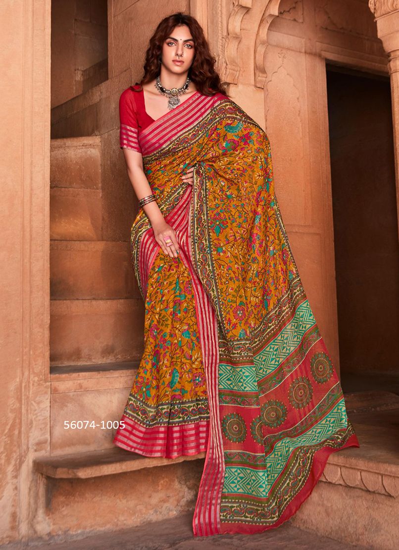 RUCHIKA - CATALOG # 56074 (SET OF 5 SAREES)