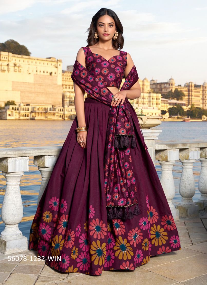 SUHANI 1232 - CATALOG # 56078 (SET OF 2 LEHENGAS (SEMI-STITCHED)) SUHANI 1232 - CATALOG # 56078 (SET OF 2 LEHENGAS (SEMI-STITCHED))