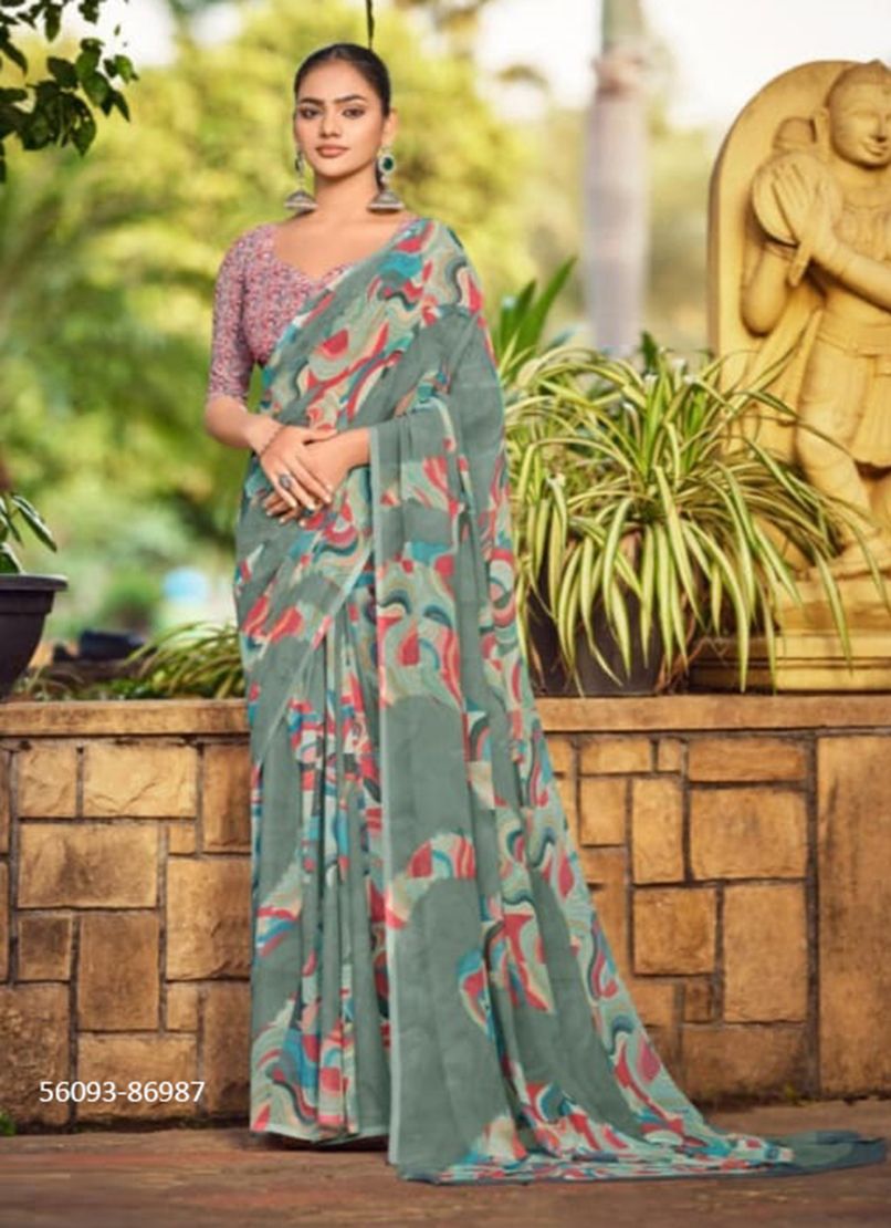 UDITI - CATALOG # 56093 (SET OF 12 SAREES)
